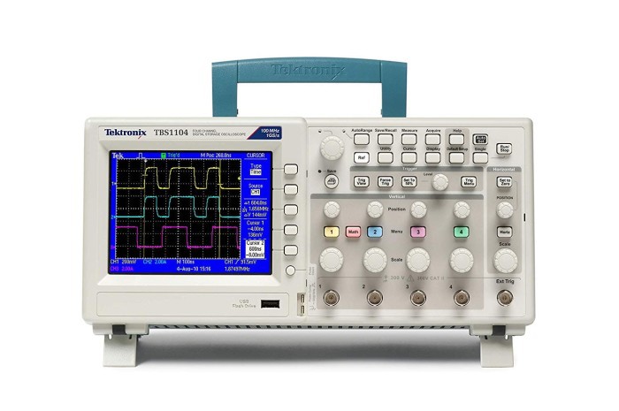 Tektronix TBS1104 100 MHz, 4-Ch, 1 GS/s Digital Storage