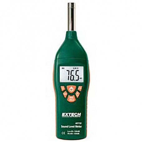 Extech 407732 Sound Level Meter Dual-Range Type 2 with Backlit LCD ...