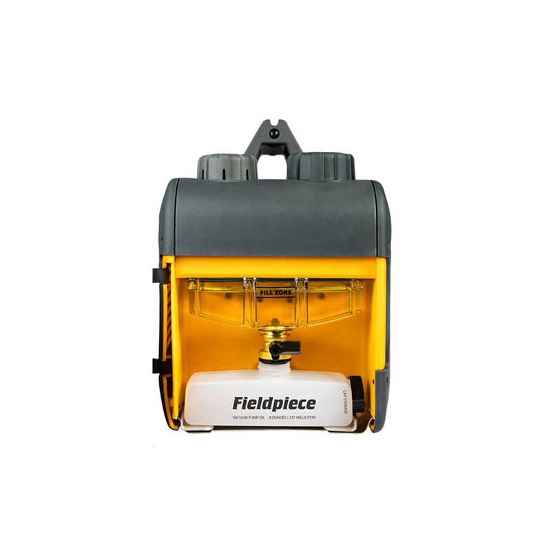 Fieldpiece VP85 3/4 hp 8 CFM, Two-Stage Vacuum Pump with RunQuick O...