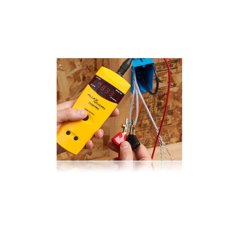 Fluke Networks TS100PROBTTDR Cable Fault Finder TDR Kit with Bri...