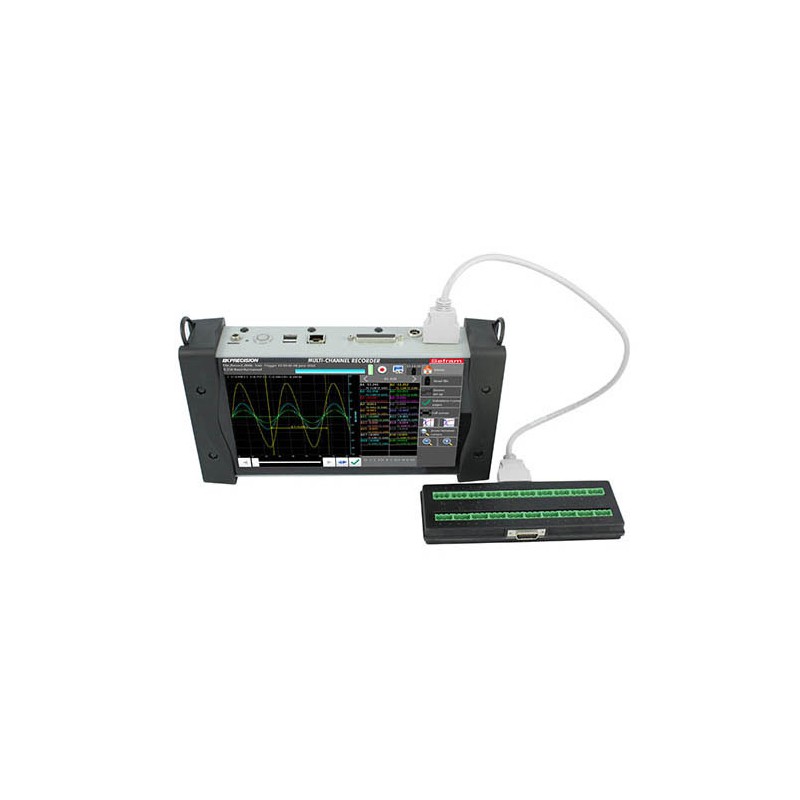 BK Precision DAS240 Portable Multi-Channel Data Recorder, 20 Channe...